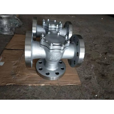 Q45Y-100RL DN65一體式三通硬密封球閥