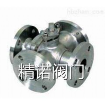 Q46FH不銹鋼法蘭四通球閥